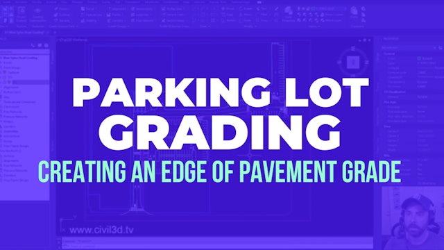 05 Creating an Edge of Pavement Grade with a Stepped Offset