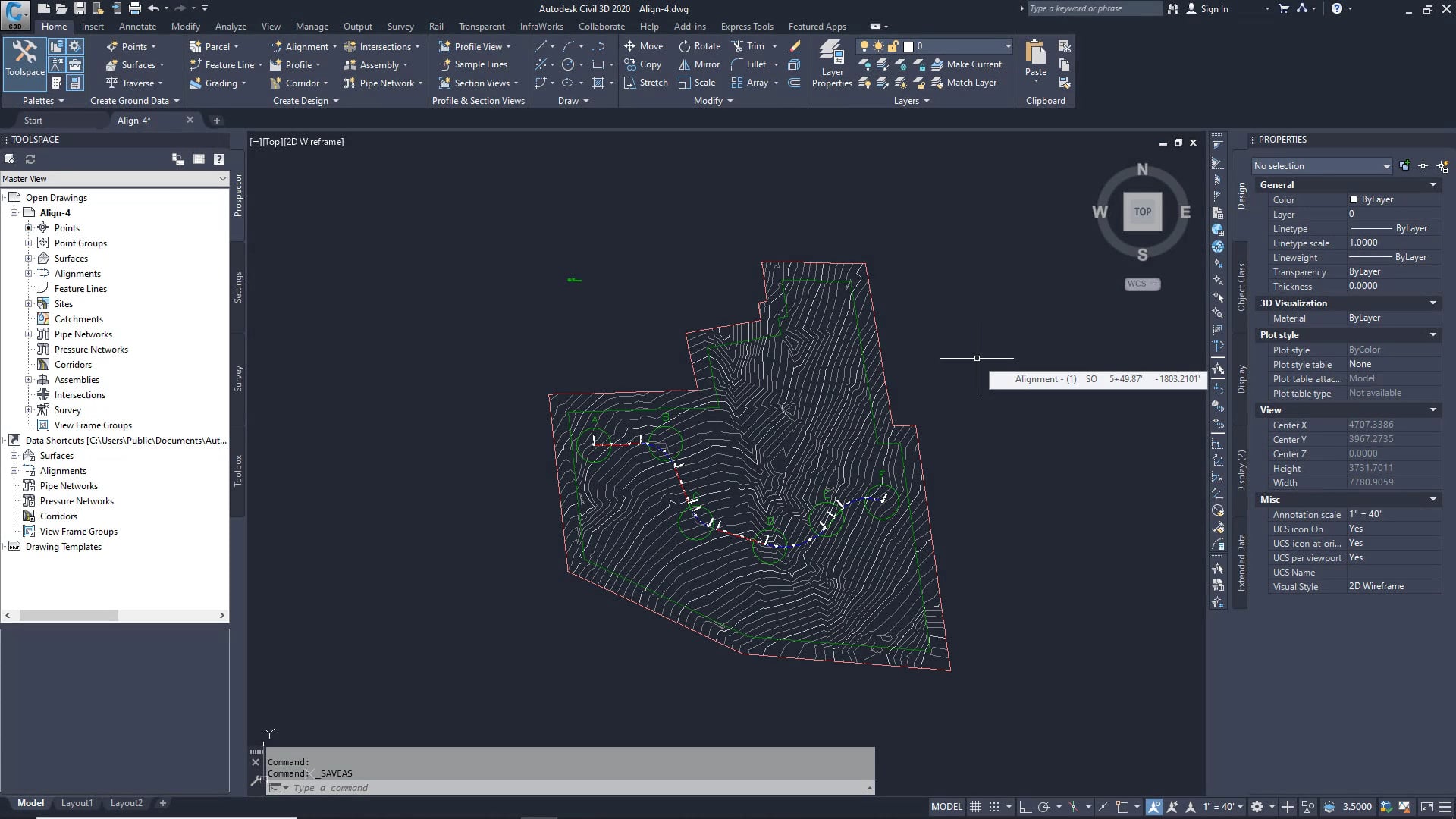 05 Editing the Layout Parameter Values of an Alignment