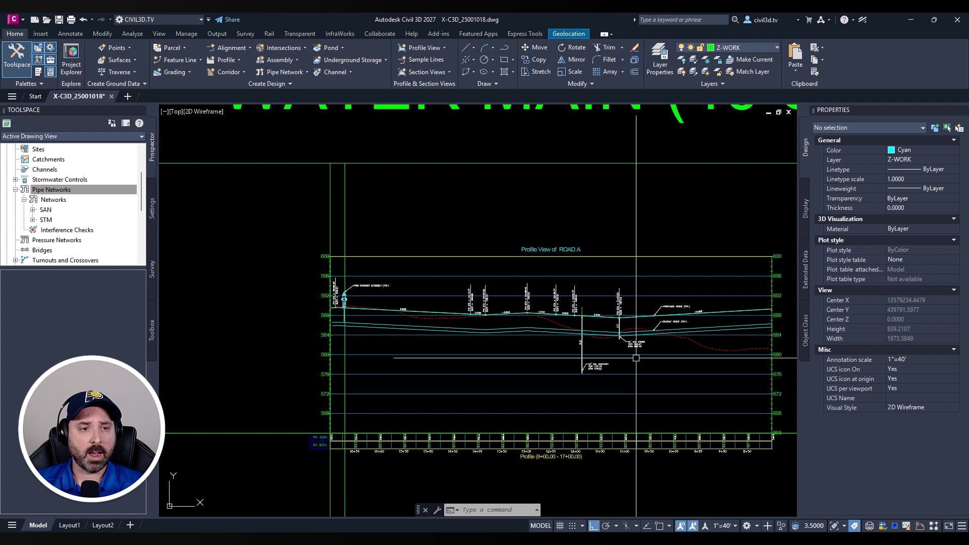 How to Create Dynamic Profile Labels in Civil 3D (Auto Updating)