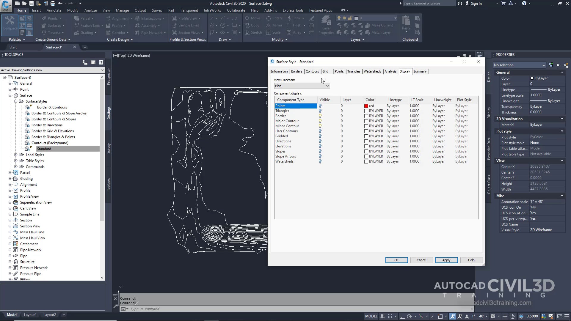 10 Editing the Surface Style