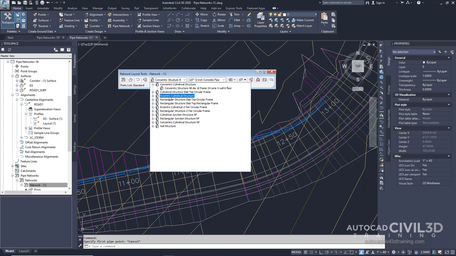 03 Adding Parts to a Pipe Network