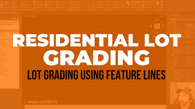 03 Lot Grading Using Feature Lines