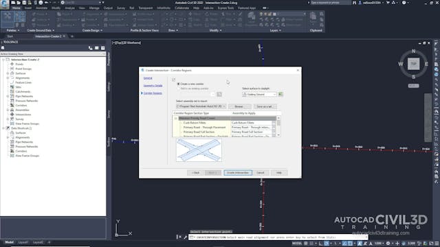 02 Creating a Primary Road Intersecti...