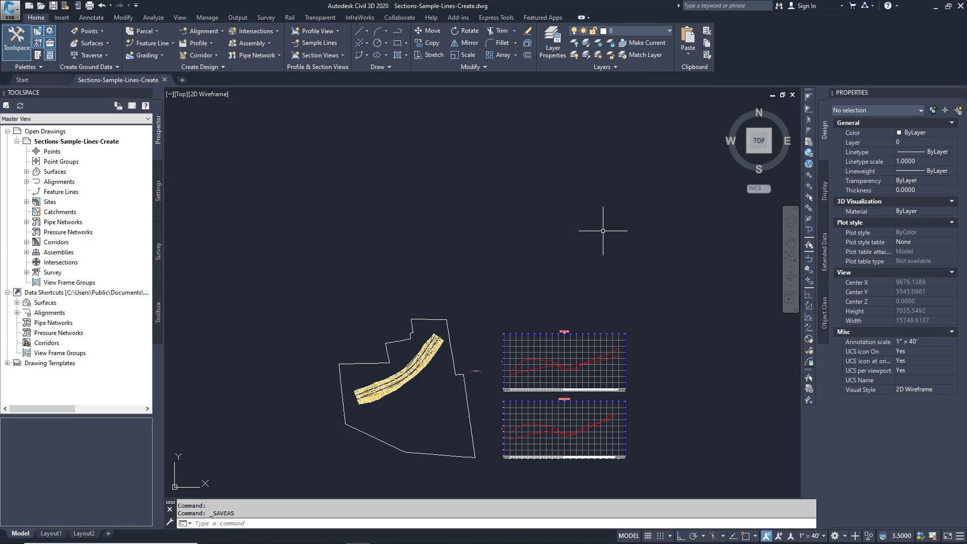 01 Creating Sample Lines