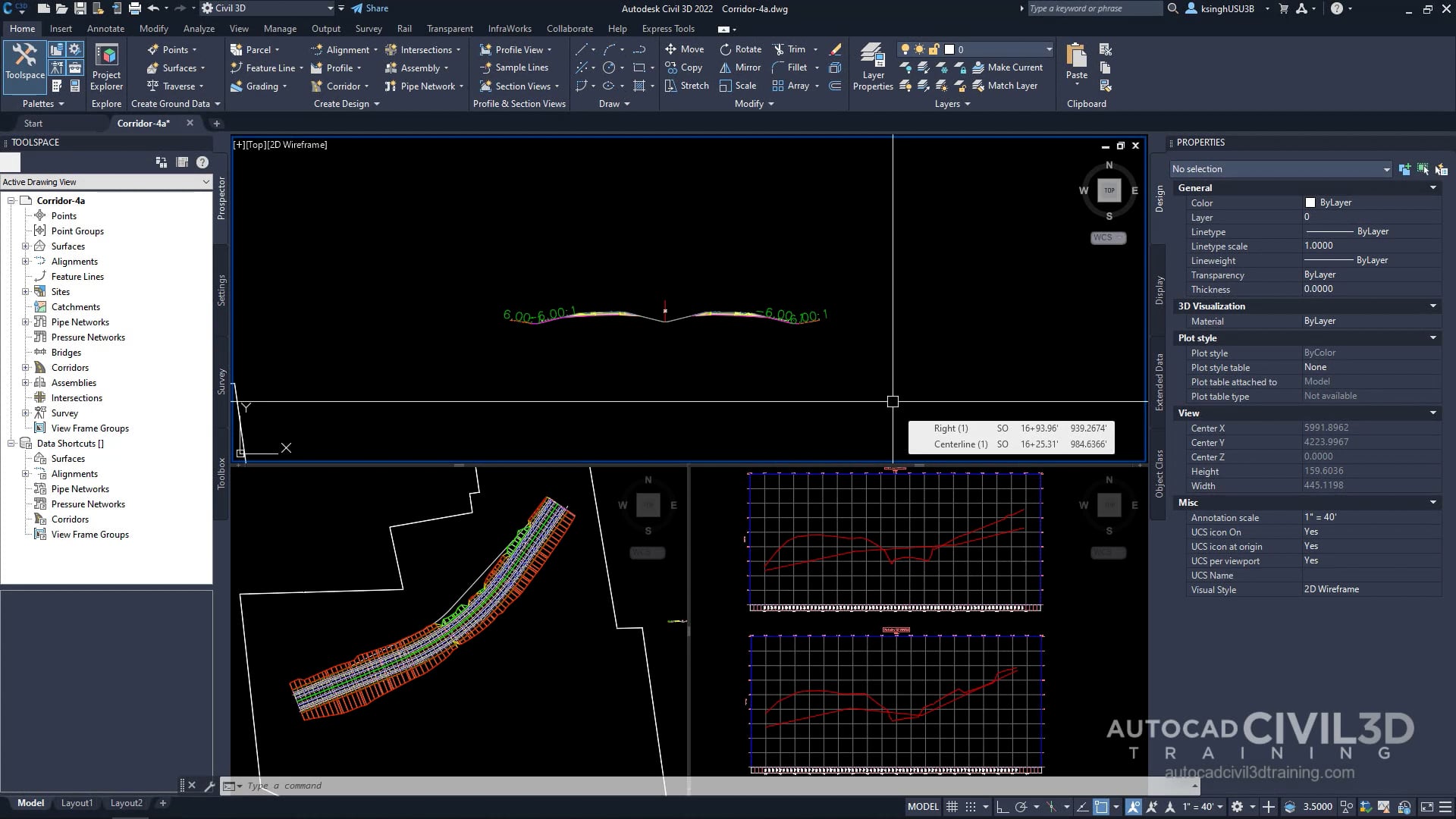 07 Editing Corridor Sections