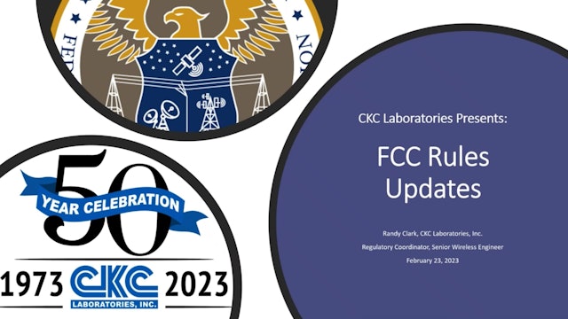 FCC RULES W RC
