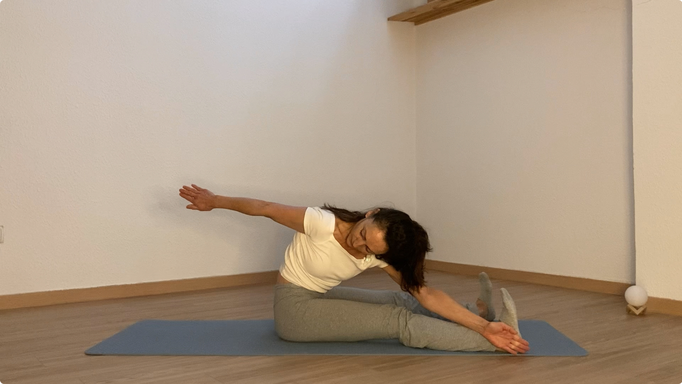 Pilates secuencia para movilizar la espalda