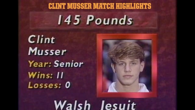 Clint Musser Highlight Reel