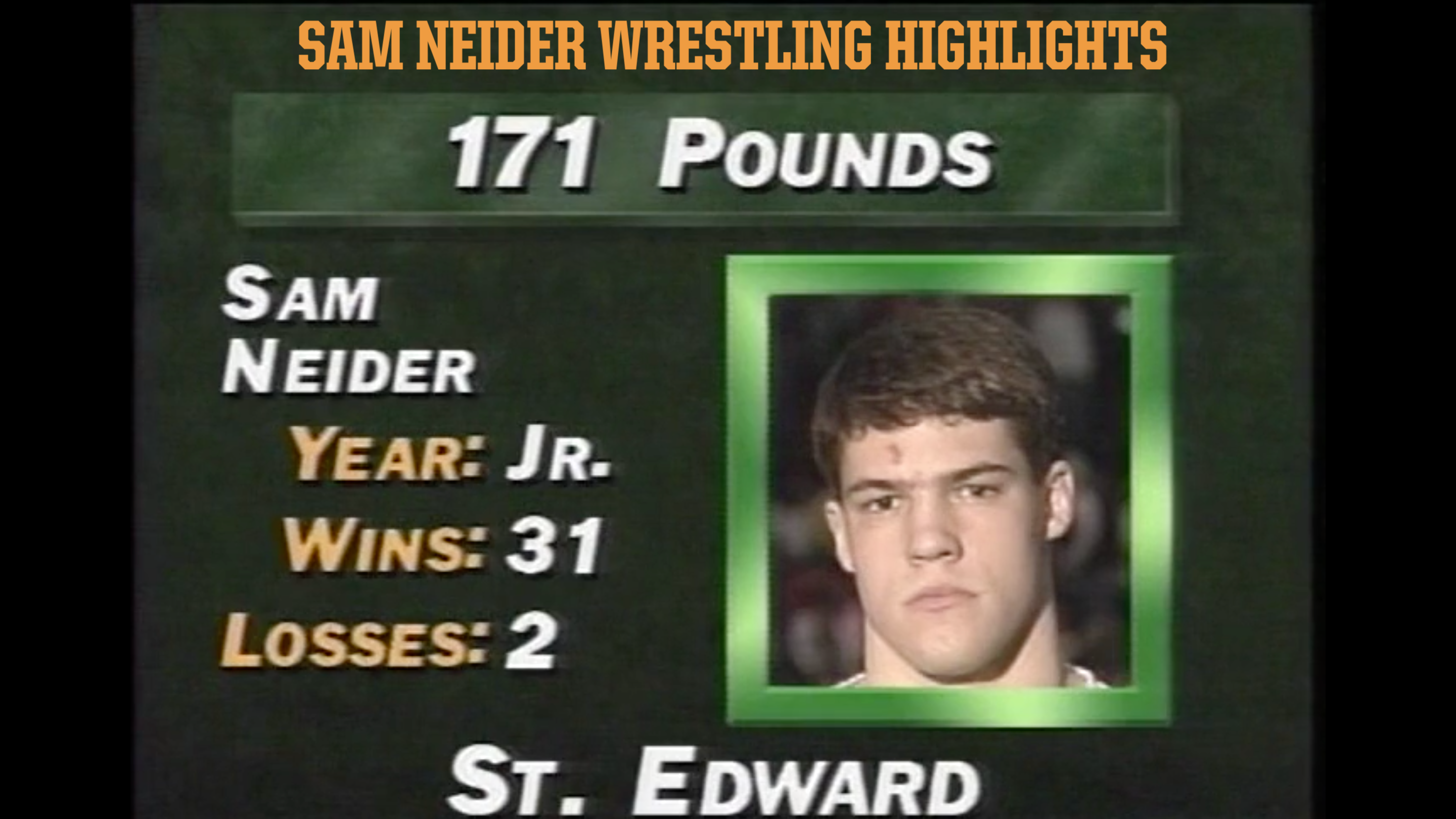 Sam Neider Highlight Reel