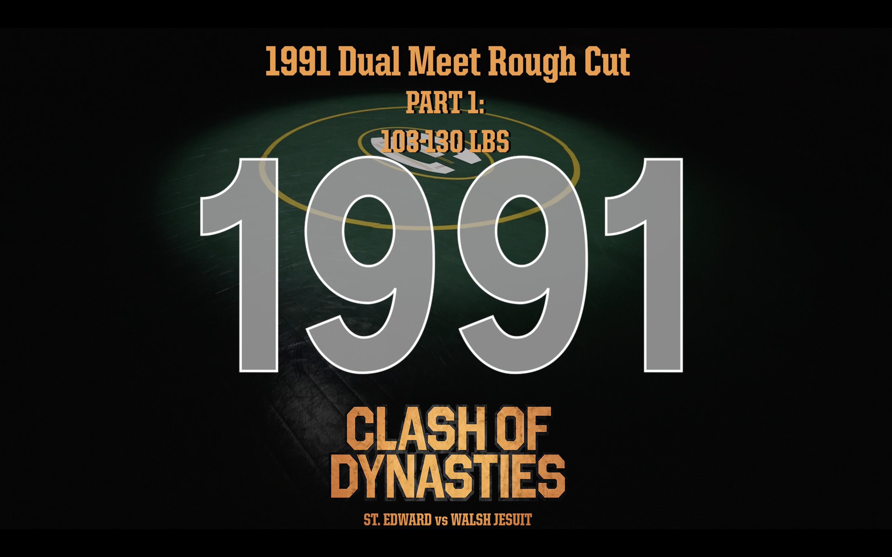 1991 Dual Meet Part 1: 103-130 lbs