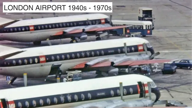 London Airport - Heathrow 1940s - 1970s
