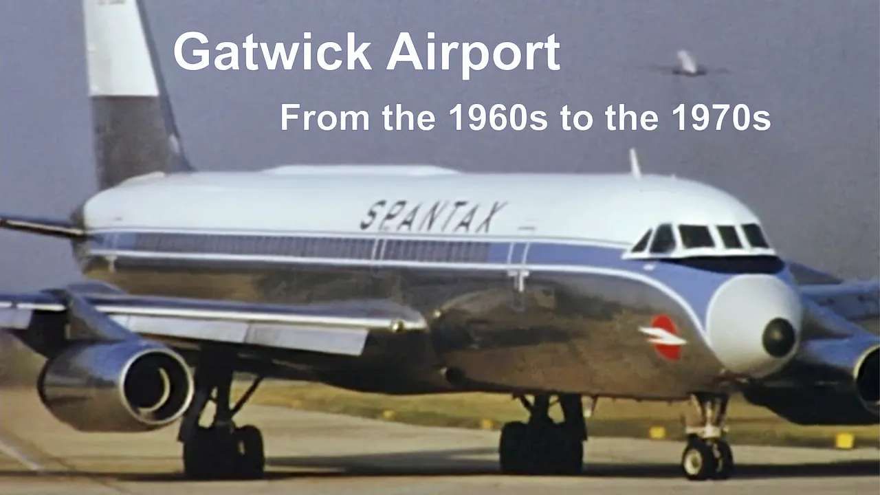 Gatwick Airport from the 1960s to the 1970s