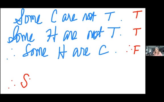 Testing Syllogisms by Counterexamples...