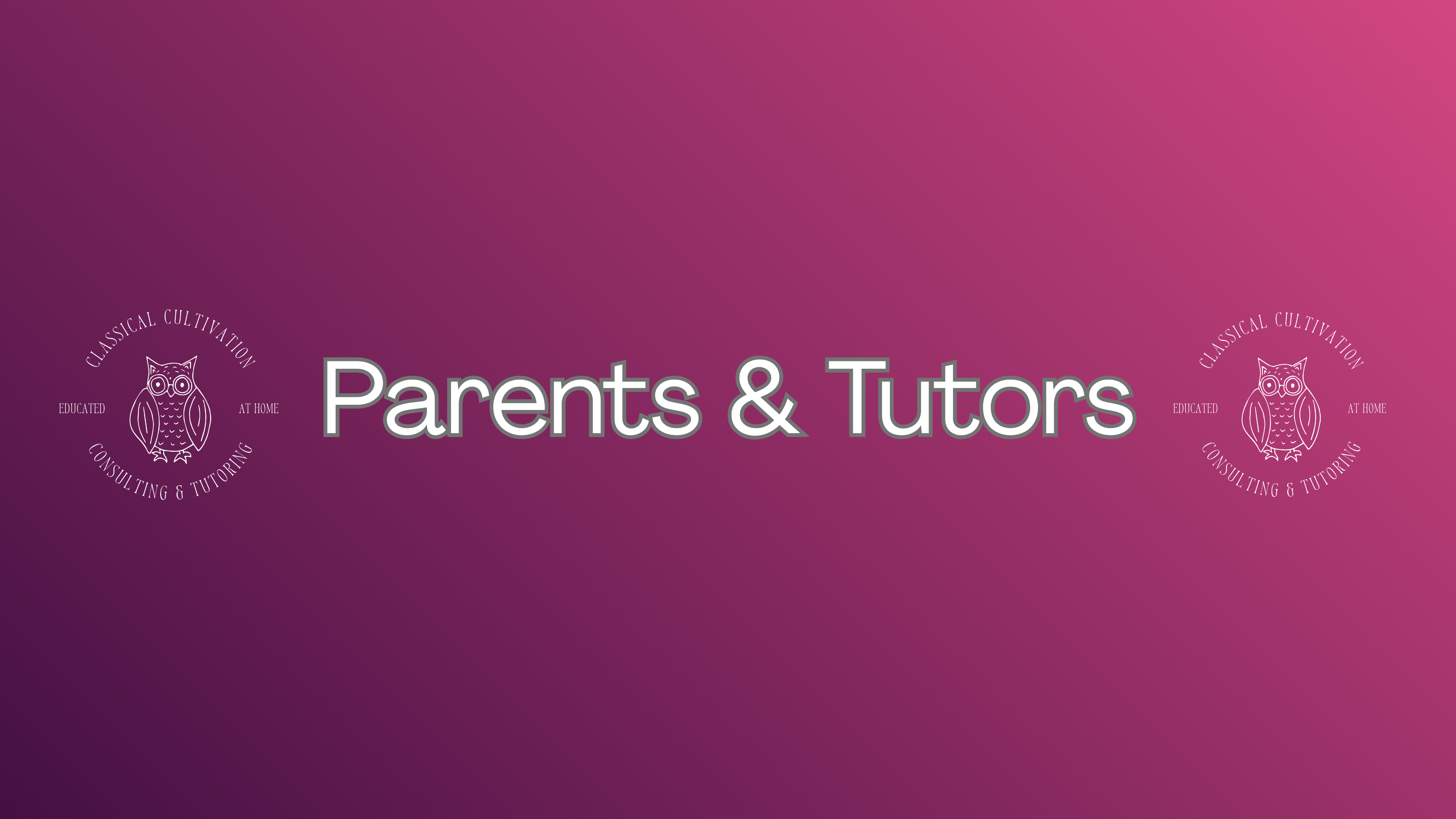 Parent & Tutor Helps