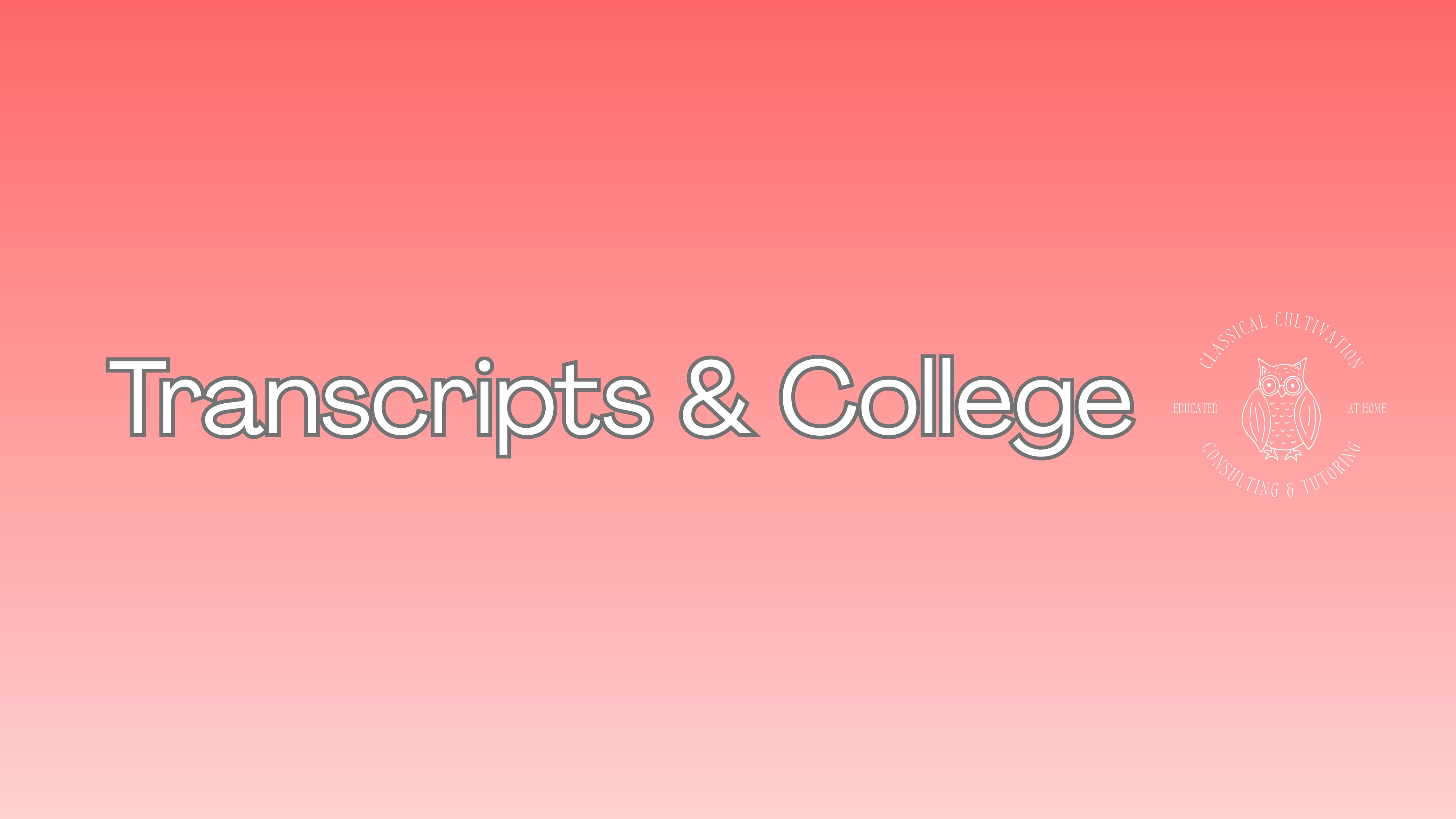 Recorded Zoom Call About Transcripts