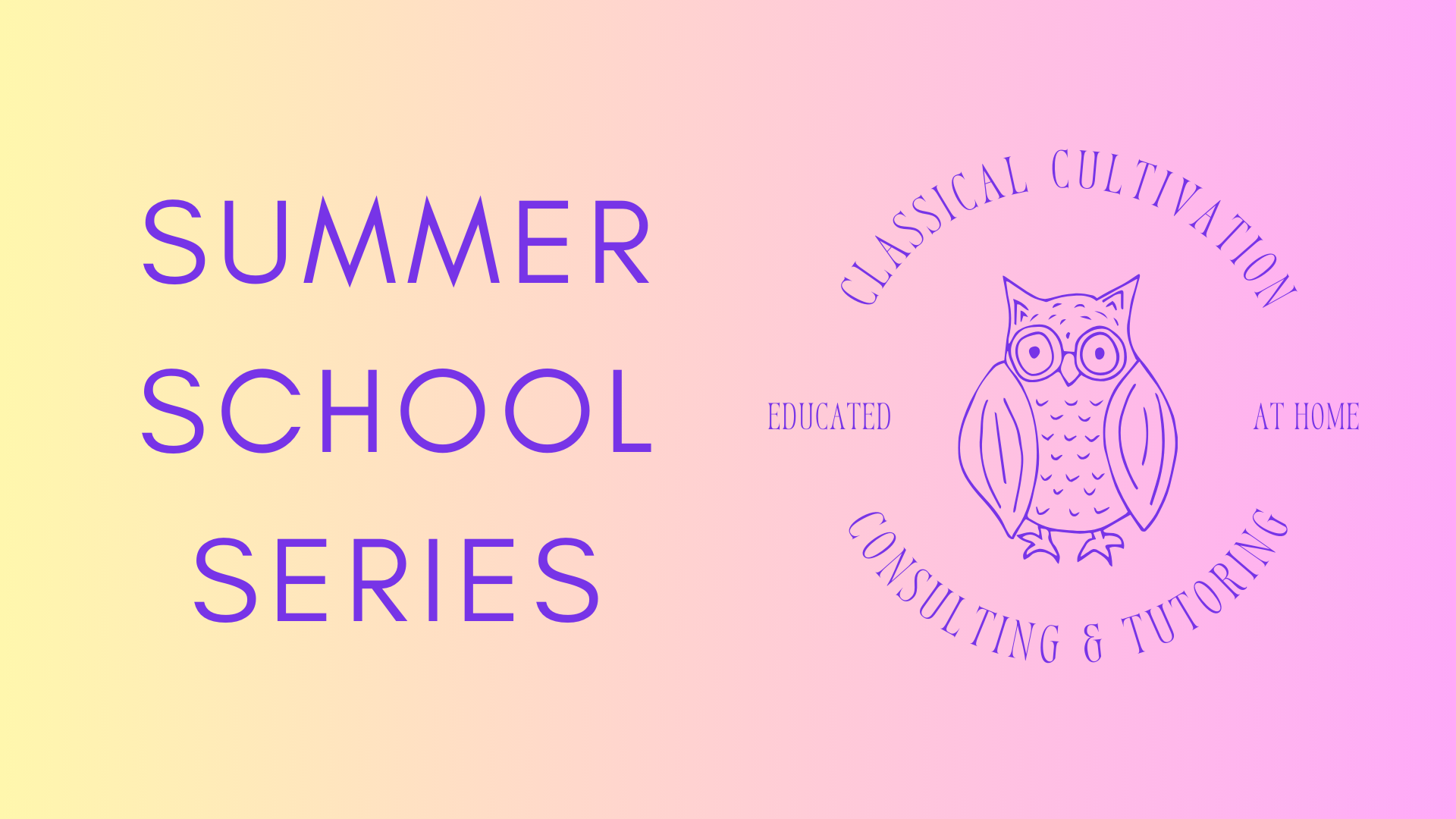 Summer School Series