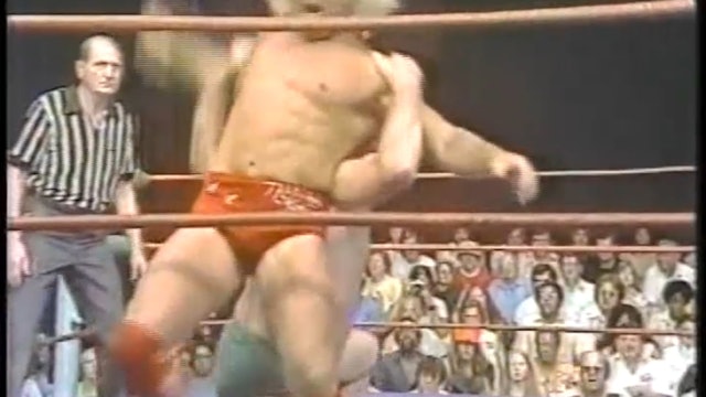 Ric Flair VS Pat O’Conner With Brawl from Ted Dibiase