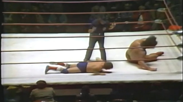 Harley Race vs. Andre the Giant (NWA TITLE)