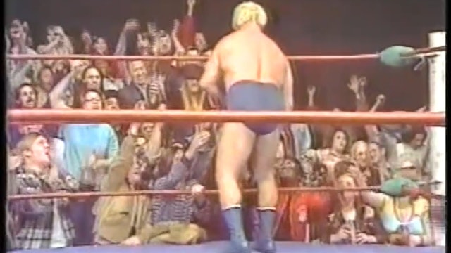 Harley Race VS Pierre Lefebvre With Brawl from Dick The Bruiser