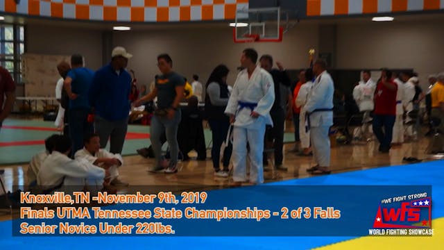David Anthony competes in Judo Match