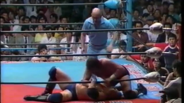 Terry Gordy (C) vs Stan Hansen (Japan)