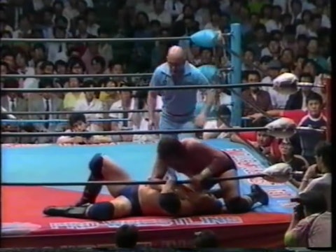 Terry Gordy (C) vs Stan Hansen (Japan)