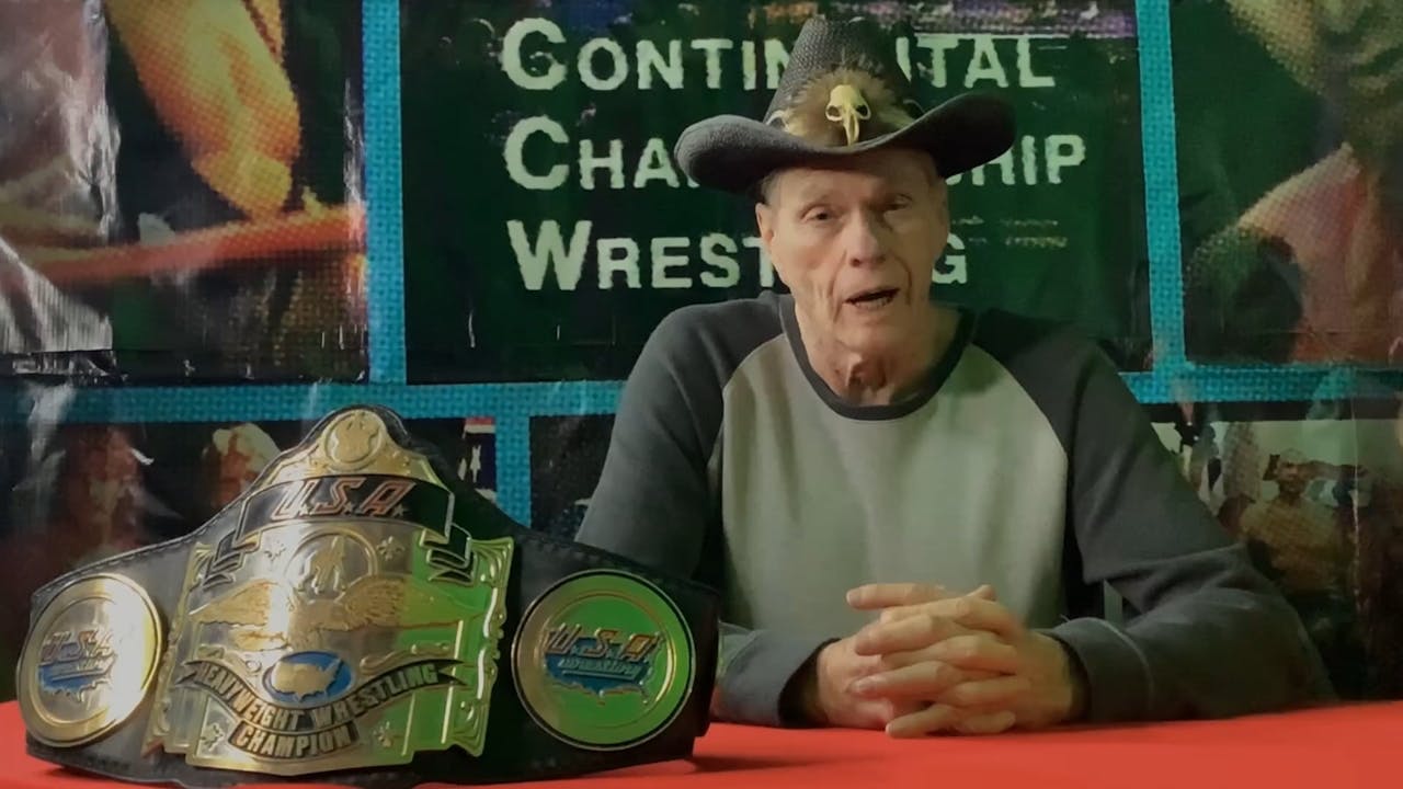 Herb Welch, Hall of Fame Trainer. Classic Continental Wrestling