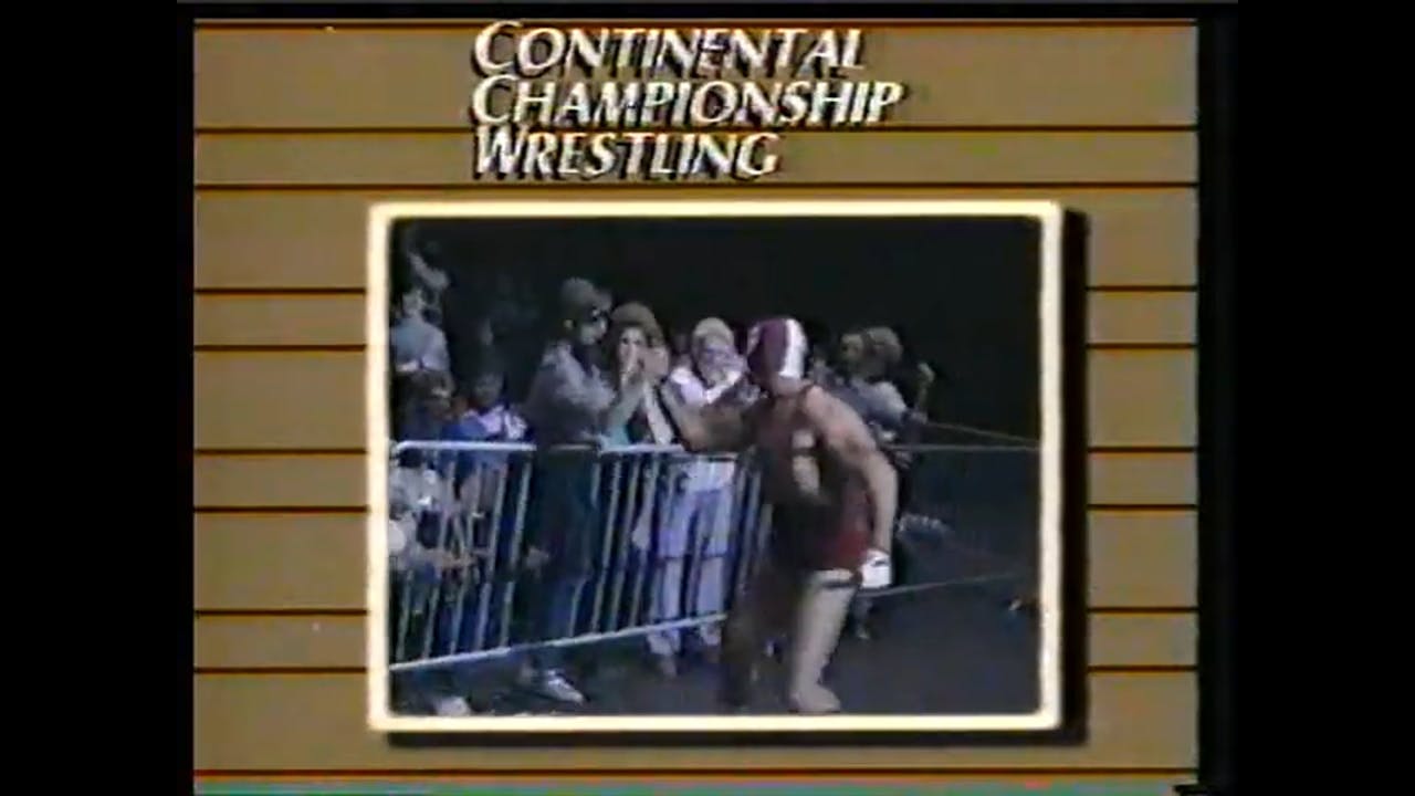 Continental Wrestling 3_29_86 Wendell Cooley vs. Adrian Street ...