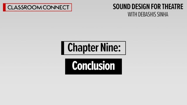 Chapter Nine: Conclusion