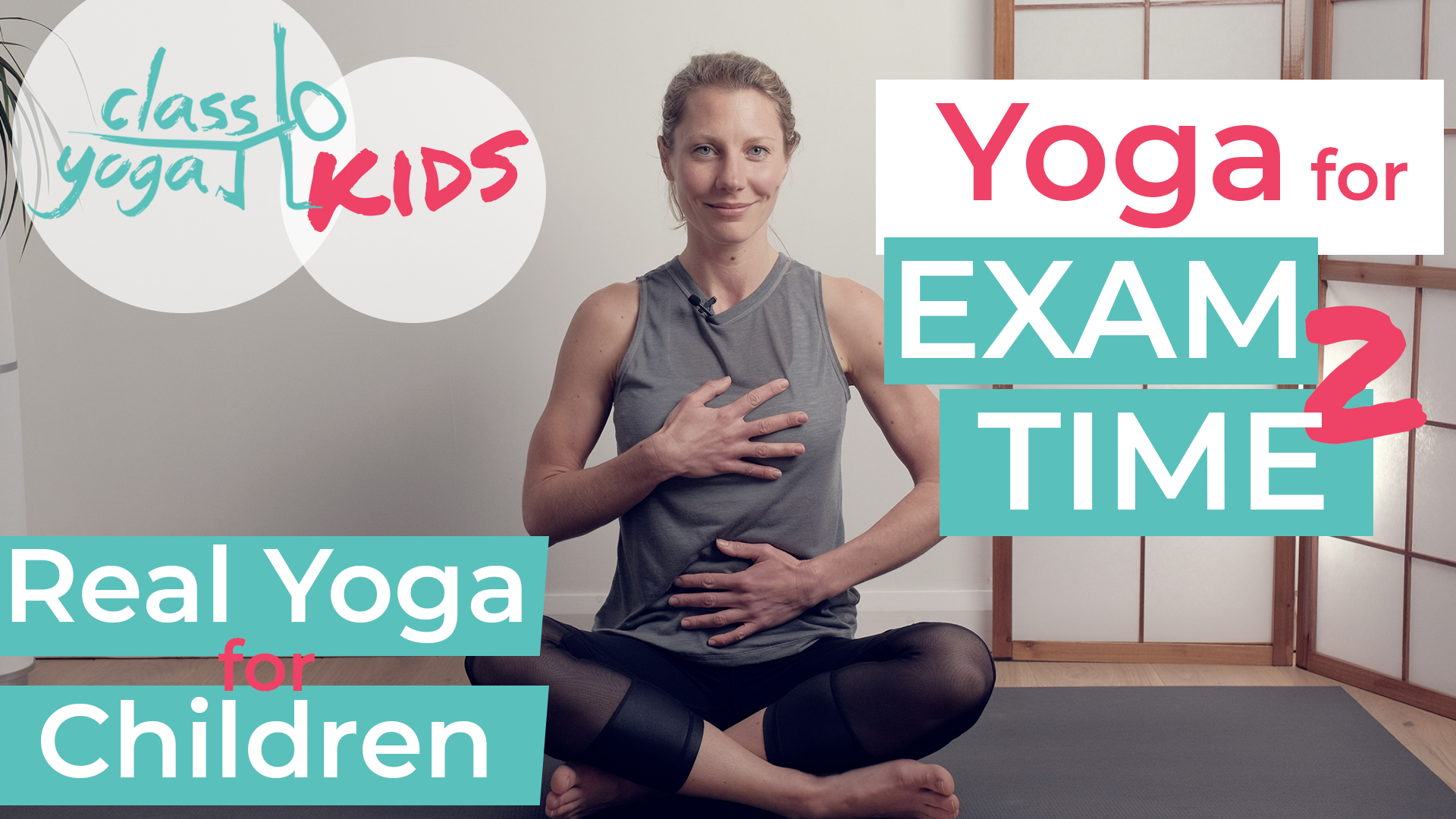 Yoga for exam time 2, standing and seated yoga