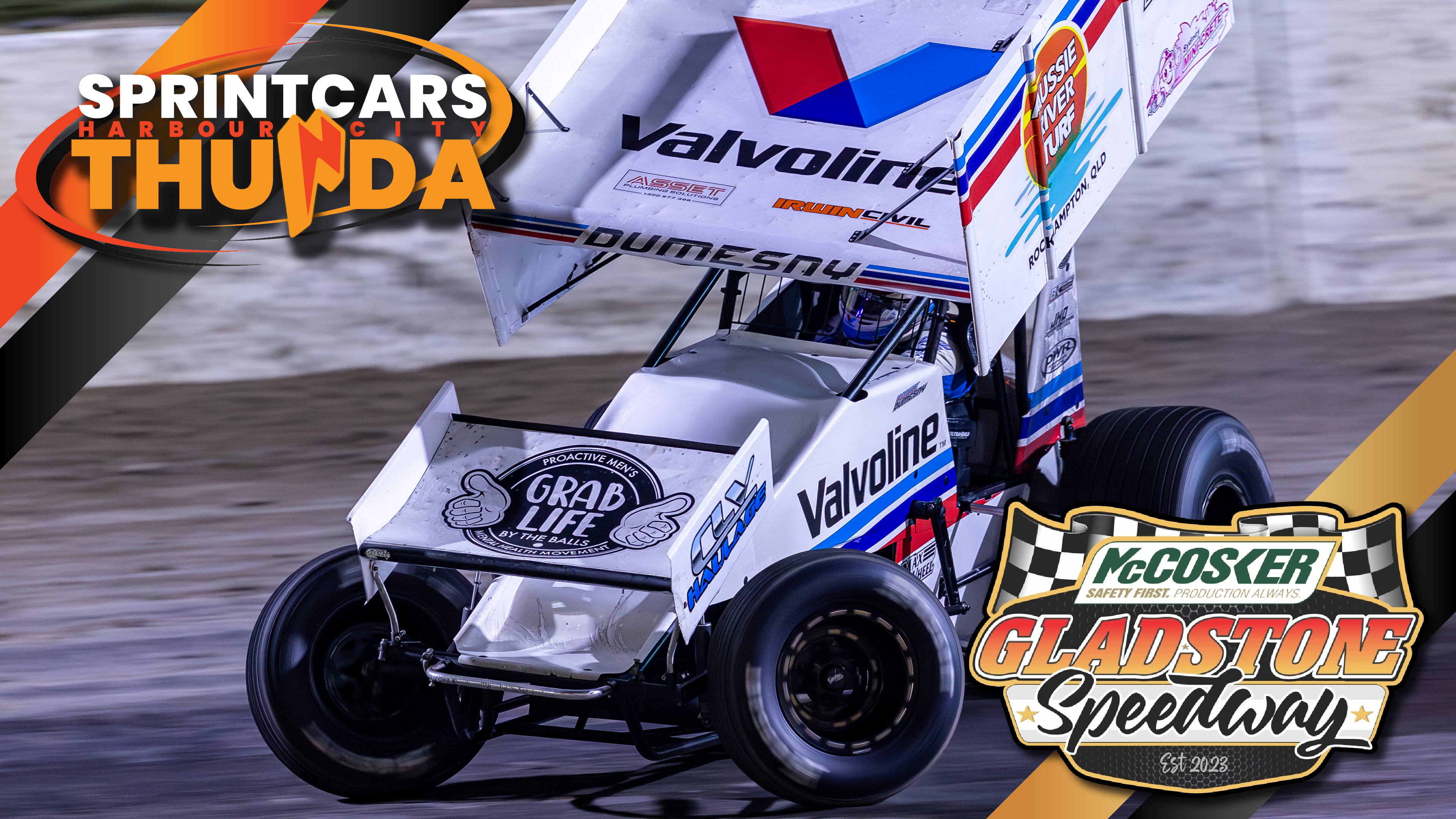 20th Sep 2025 | Gladstone - Sprintcars Harbour City Thunda 2025 (N2)