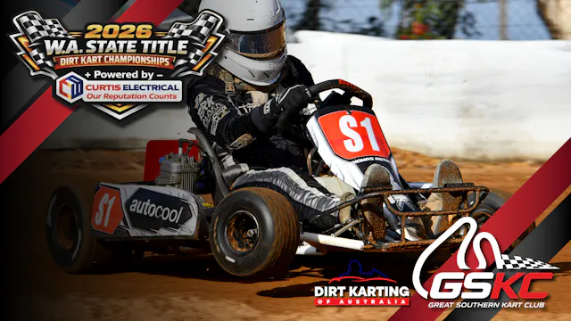 6th Sep 2026 | Great Southern Kart Club - Western Australian Dirt Kart Title