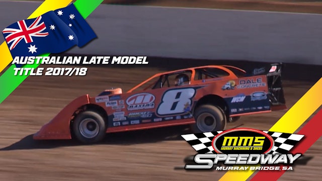 2nd Feb 2018 | Murray Bridge - Australian Late Model Title 2017/18 (N1)