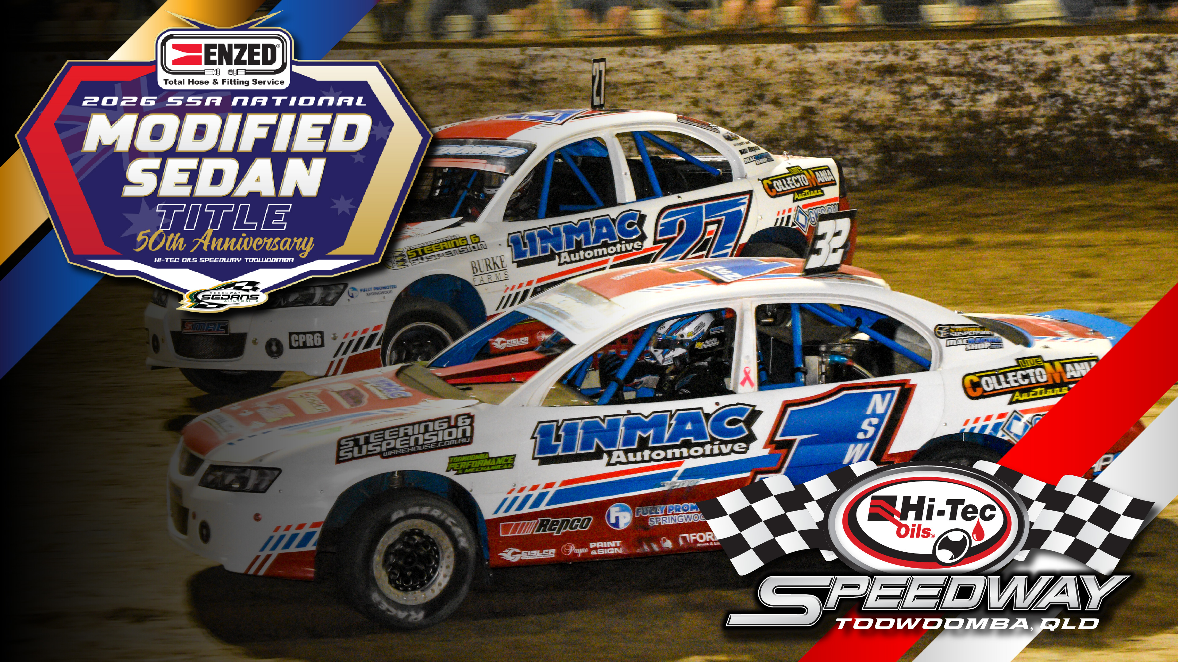 5th Apr 2026 | Toowoomba - National Modified Sedan Title 2025/26 (N2)