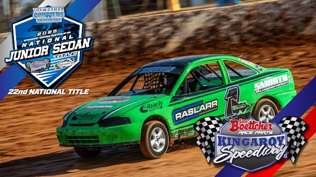 11th Jan 2025 | Kingaroy - National Junior Sedan Title 2024/25