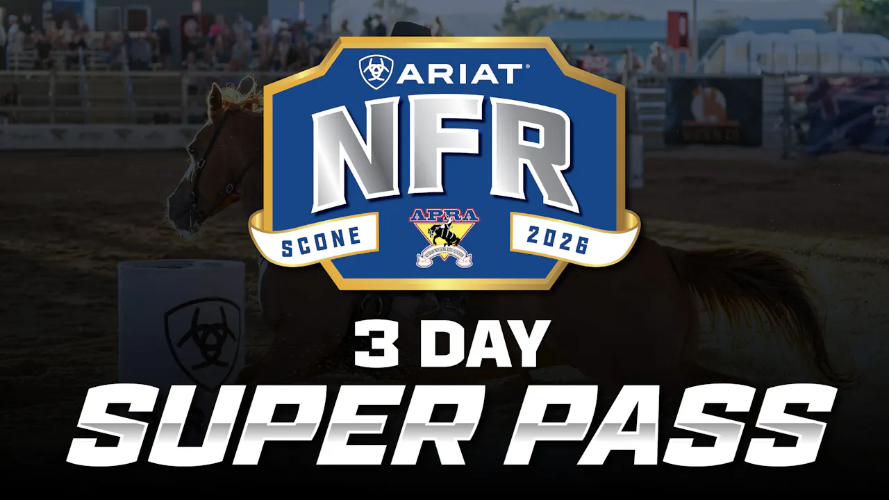 ARIAT APRA National Finals Rodeo 2026 | SUPER PASS