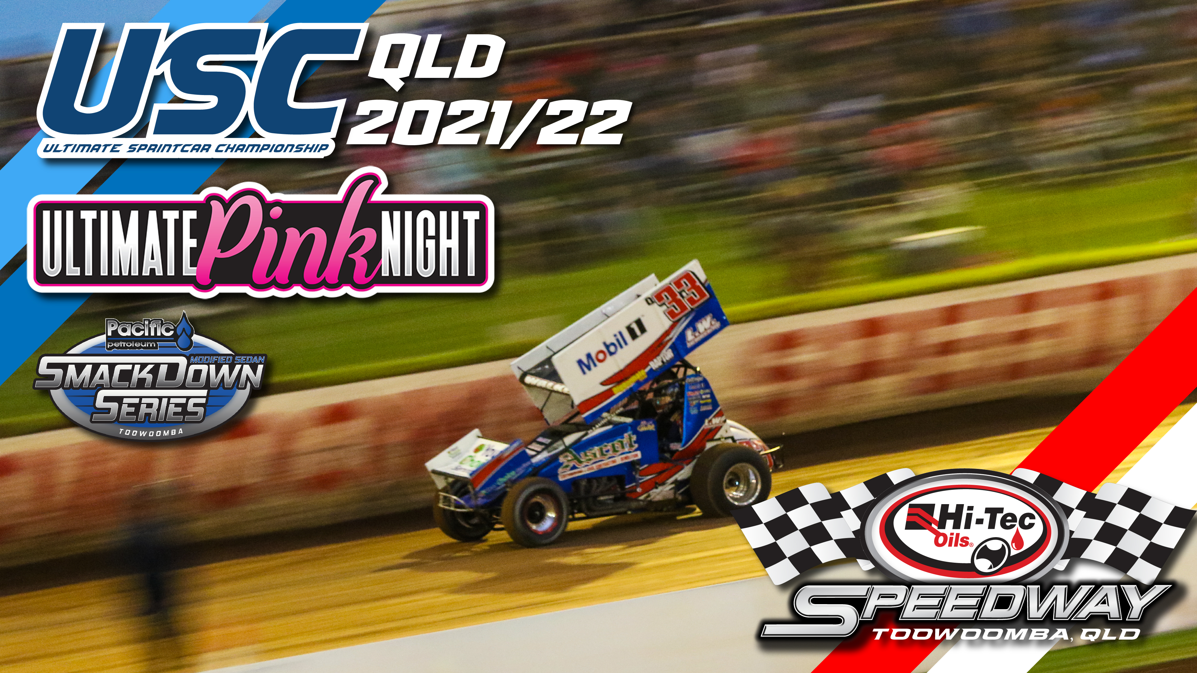 4th Dec 2021 | Toowoomba - Ultimate Sprintcar Championship -- Pink Night