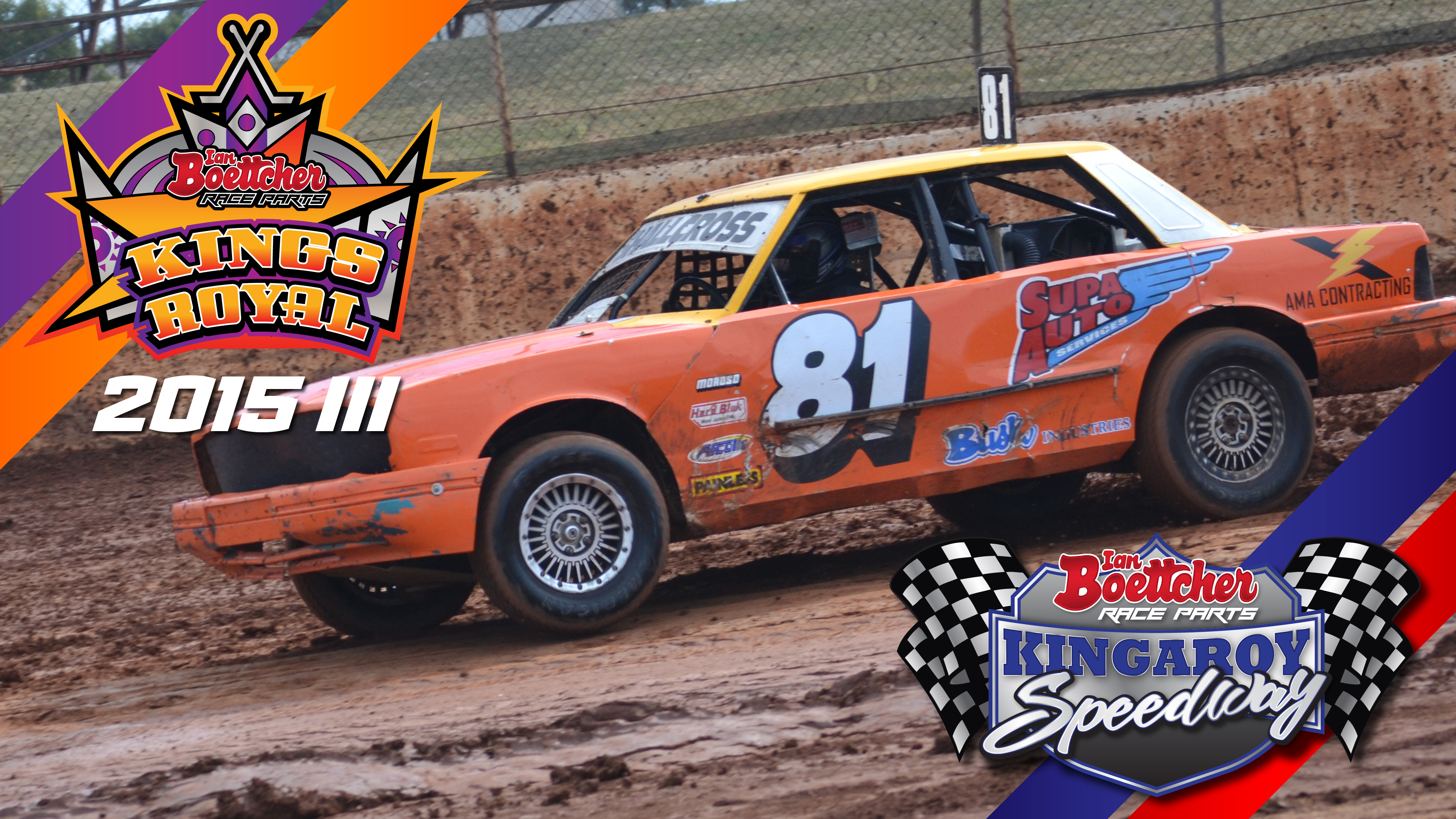 23rd Jan 2015 | Kingaroy - Modified Sedan Kings Royal III 2015 (N1)