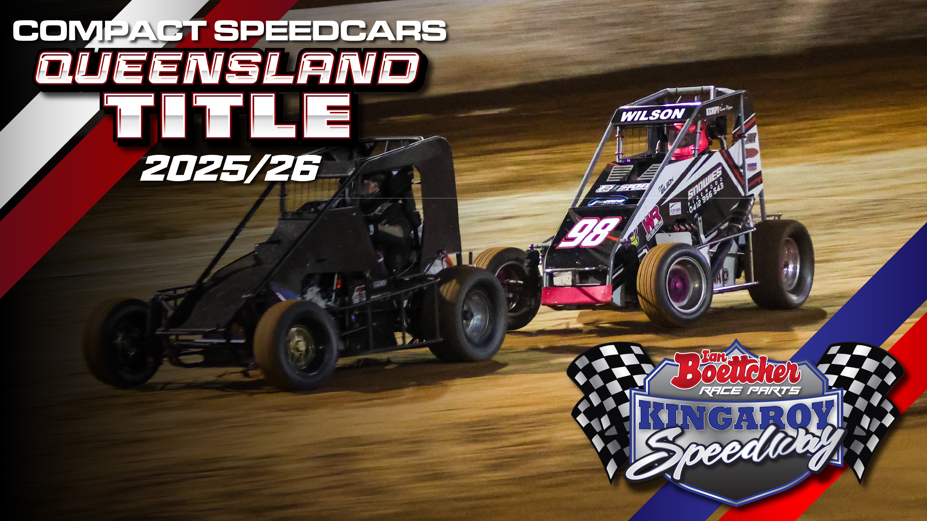 21st Feb 2026 | Kingaroy - Queensland Compact Speedcar Title 2025/26