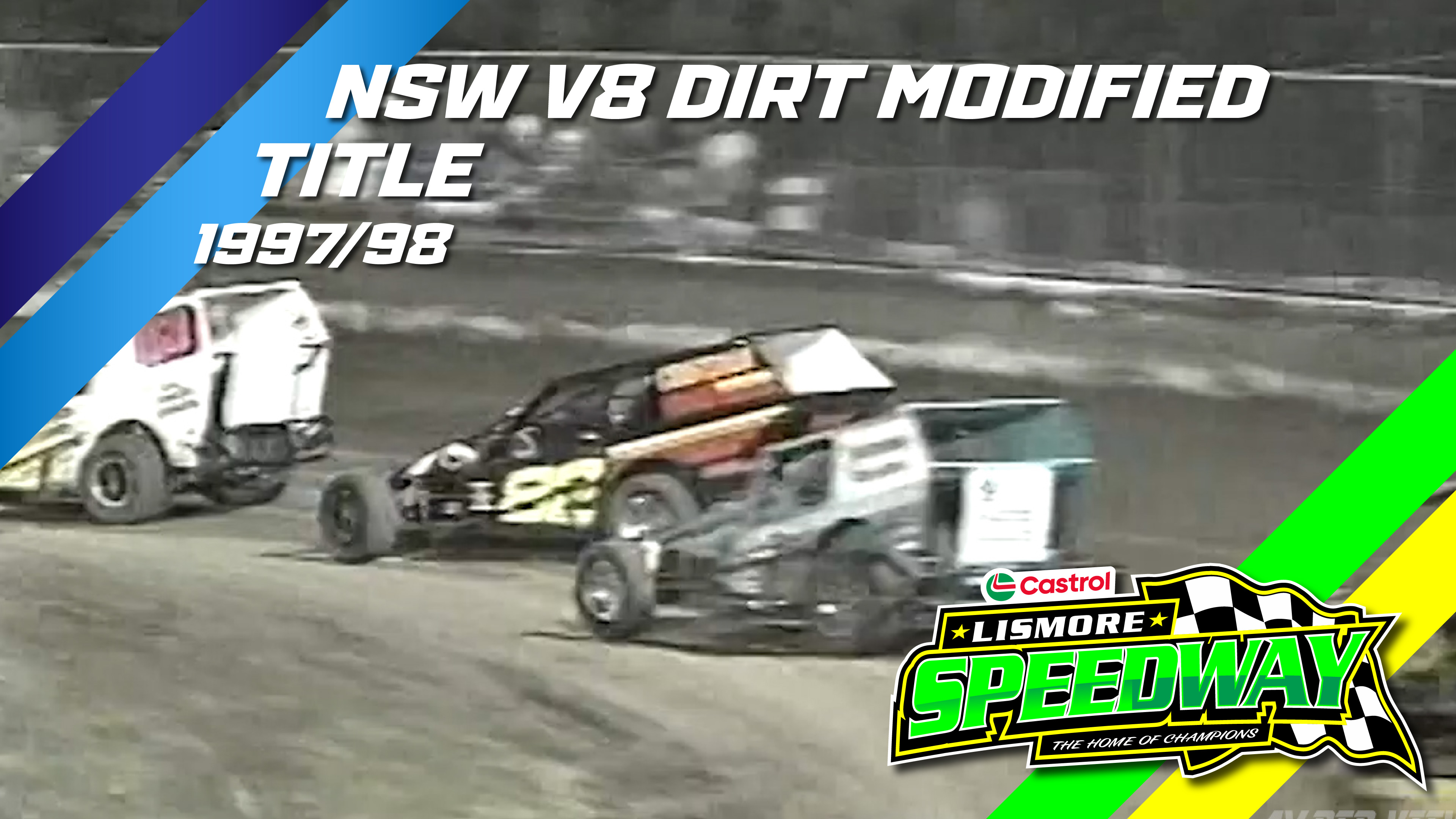 28th Feb 1997 | Lismore - NSW V8 Dirt Modified Title 1997/98