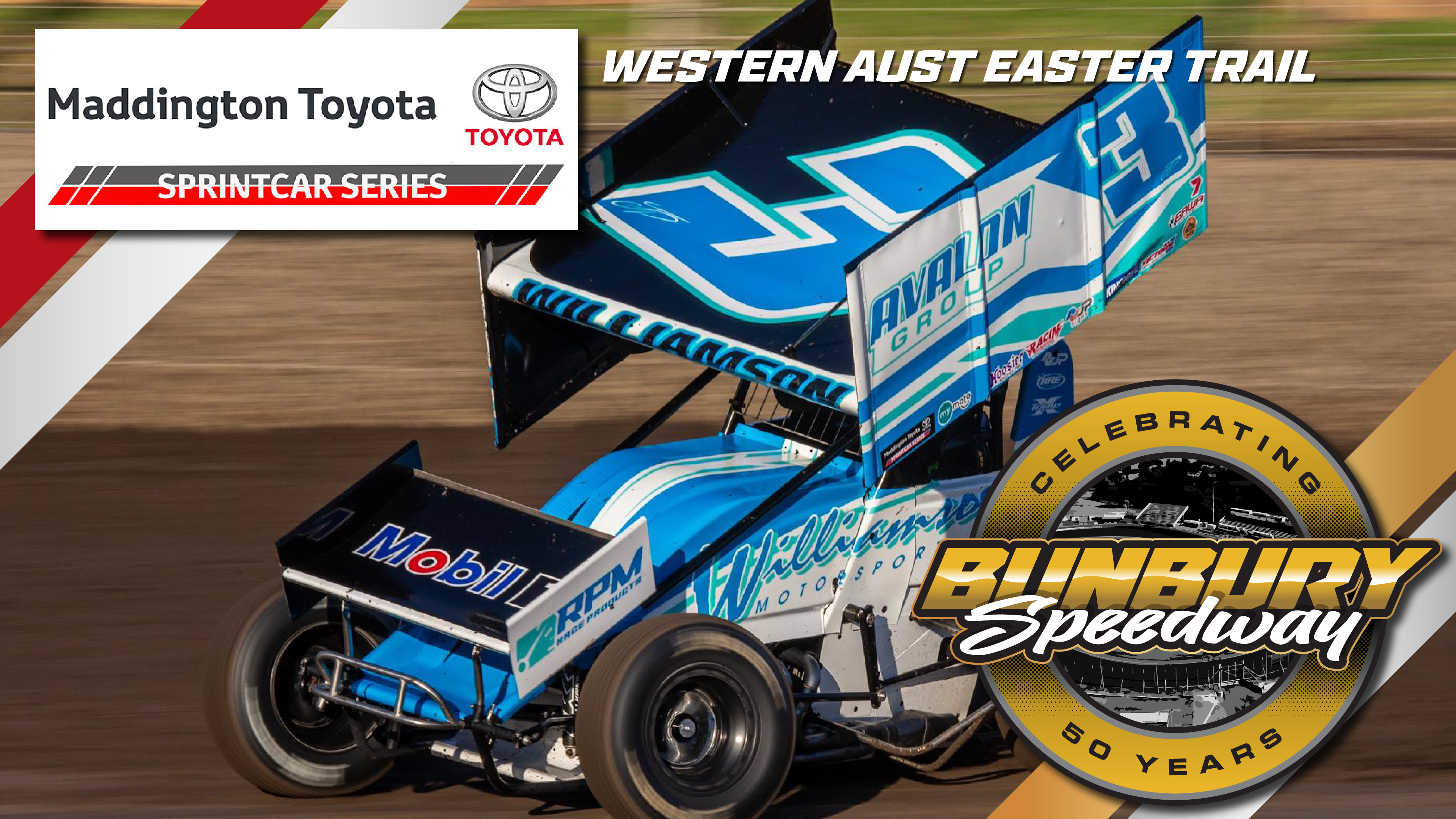 7th Apr 2023 | Bunbury - WA Easter Trail (N1) Maddington Toyota Sprintcar Series