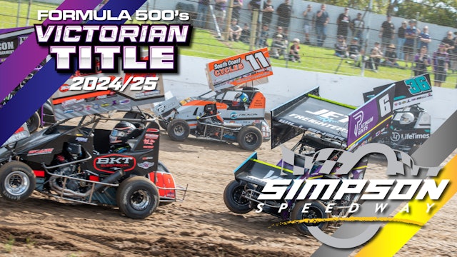 7th Dec 2024 | Simpson - Victorian Formula 500 Title 2024/25