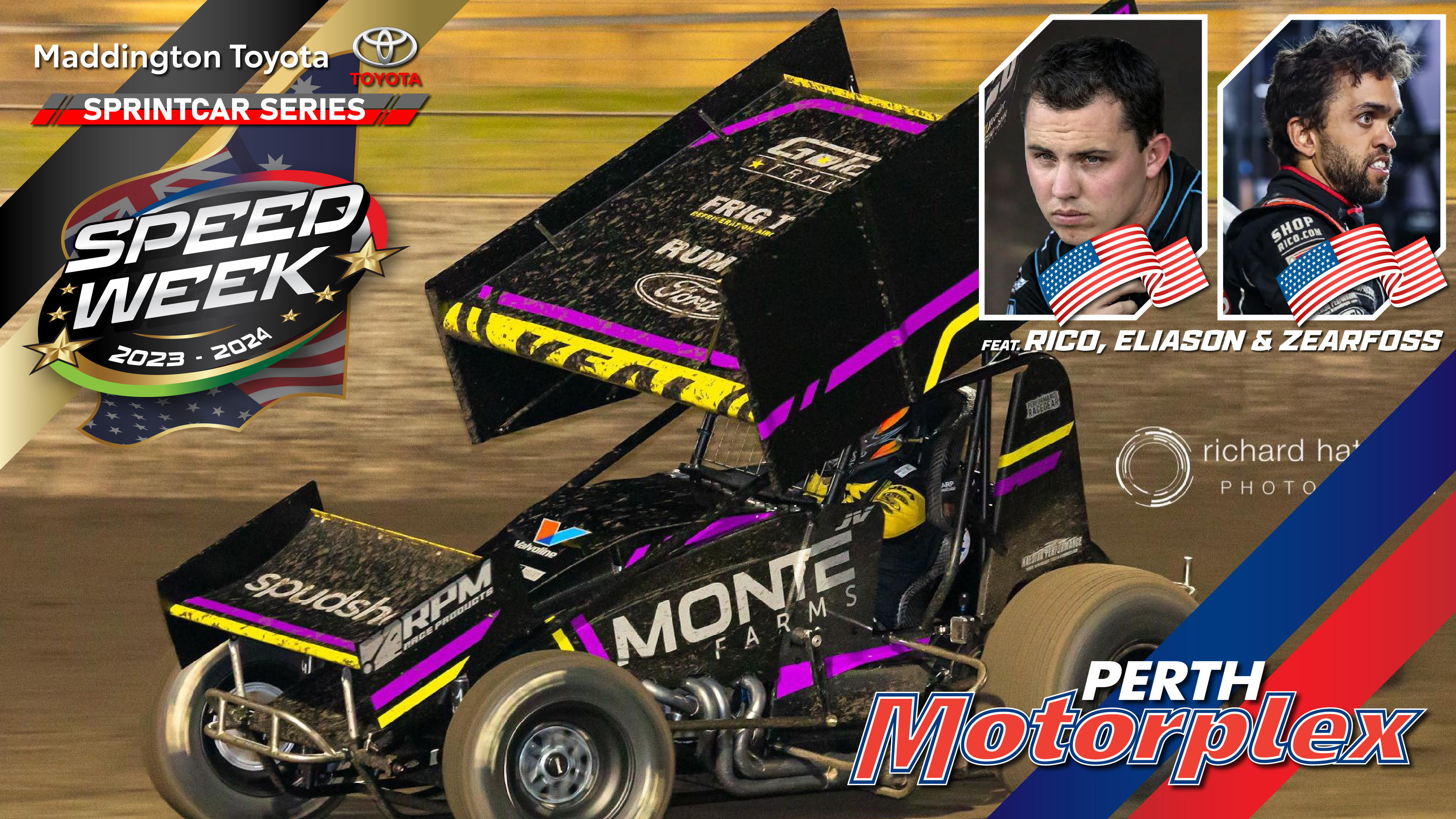 26th Dec 2023 | Perth - USA vs WA Sprintcar Speedweek