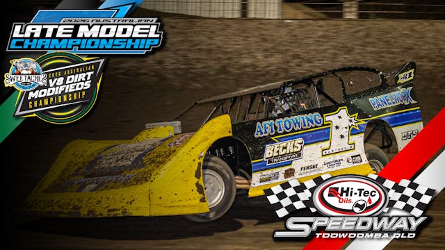 3rd May 2026 | Toowoomba - Australian Late Model & V8 Dirt Modified Titles 2025/26 (N2)