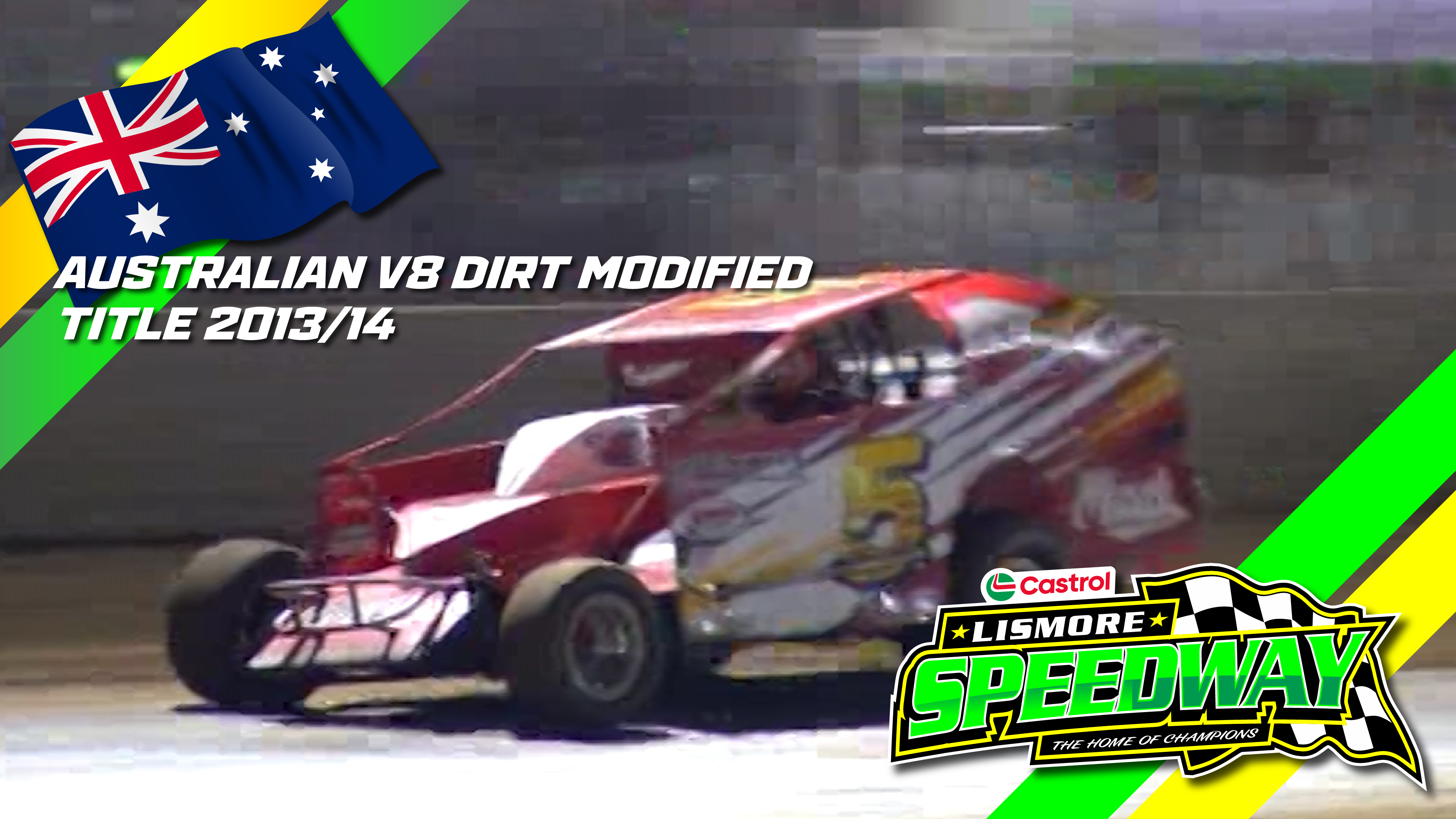 26th Jan 2014 | Lismore - Australian V8 Dirt Modified Title 2013/14 (N2)