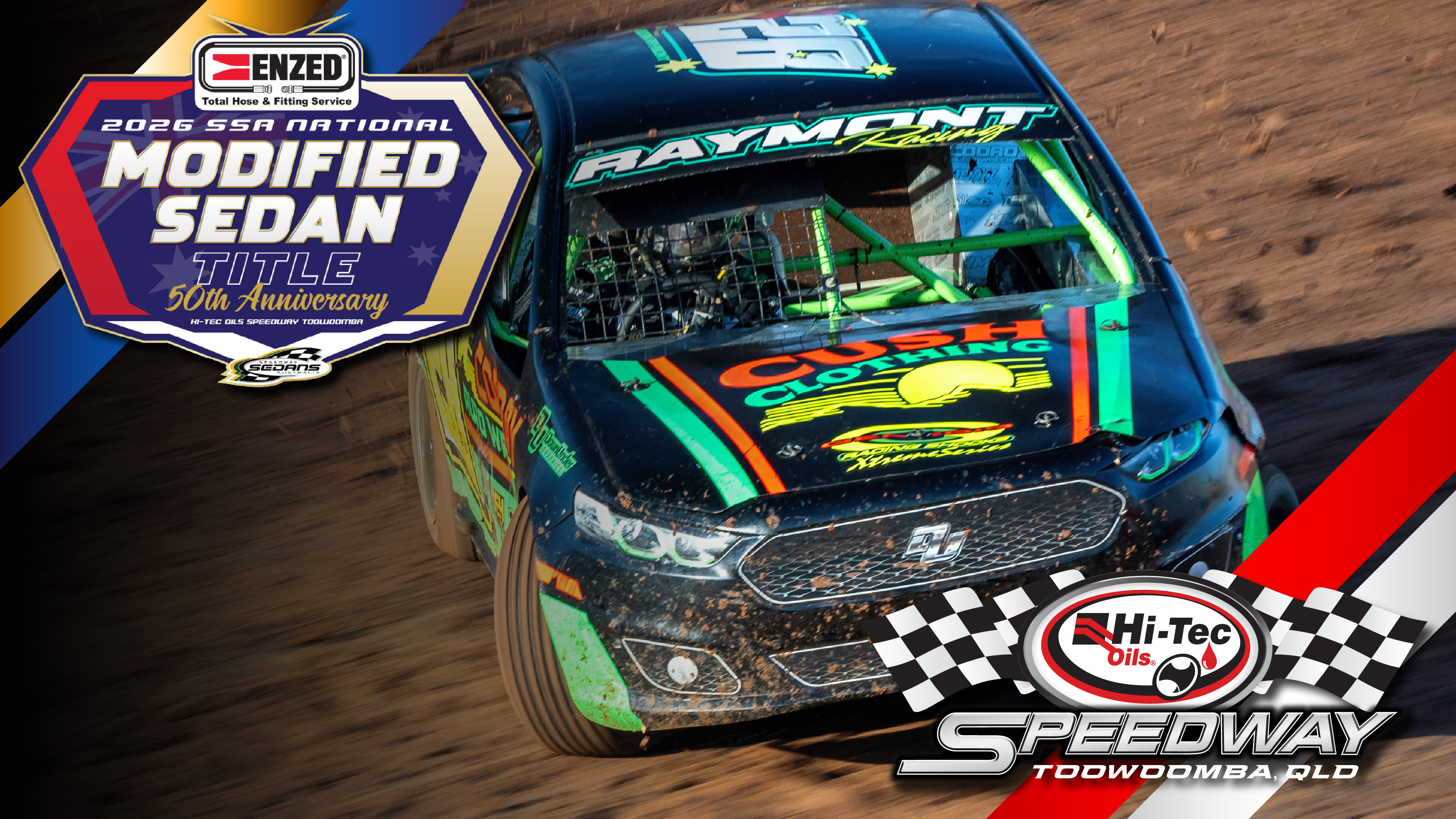 4th Apr 2026 | Toowoomba - National Modified Sedan Title 2025/26 (N1)