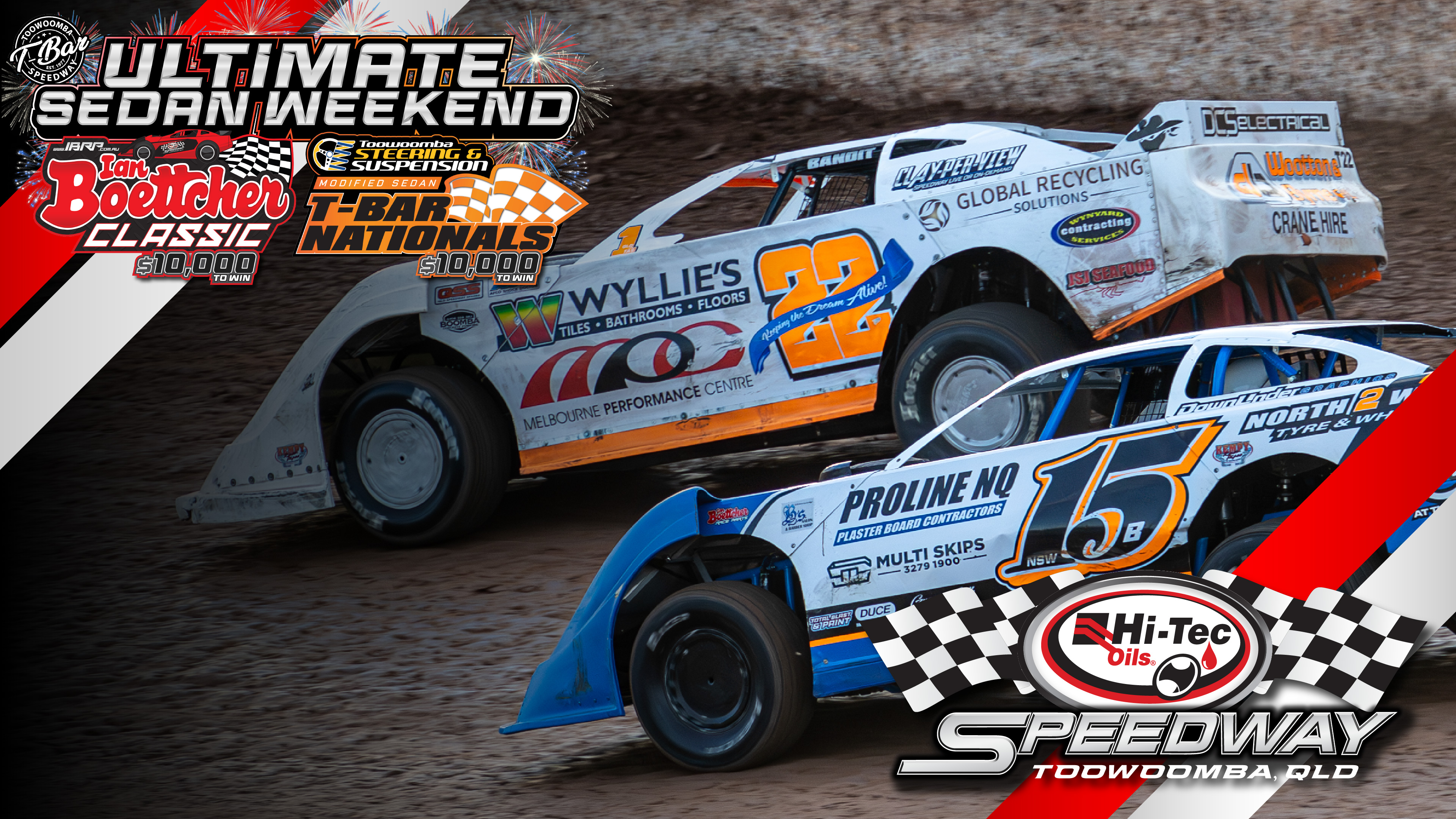 31st Dec 2025 | Toowoomba - Super Sedans IB Classic & Modified Sedan T-Bar Nats