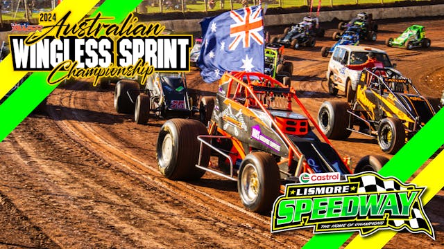 27th Apr 2024 | Lismore - Australian Wingless Sprint Title 2023/24 (N2)