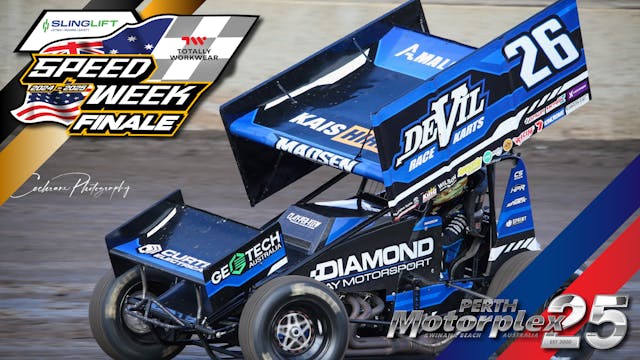 11th Jan 2025 | Perth - USA vs. WA Sprintcar Speedweek