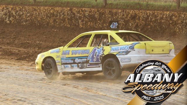 8th Nov 2025 | Albany - 60 Laps for 6...